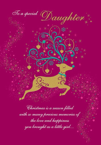 Picture of SPECIAL DAUGHTER CHRISTMAS CARD